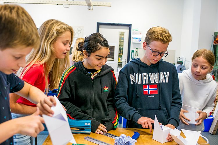 Iedere klas op het Stedelijk Gym Nijmegen heeft één week in het jaar Projectweek